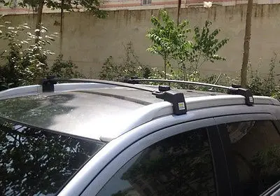 Багажник на крышу Крест бар черный для Mitsubishi ASX RVR 2010 2011 2012 2016 2017|black roof rack|rack bar asx