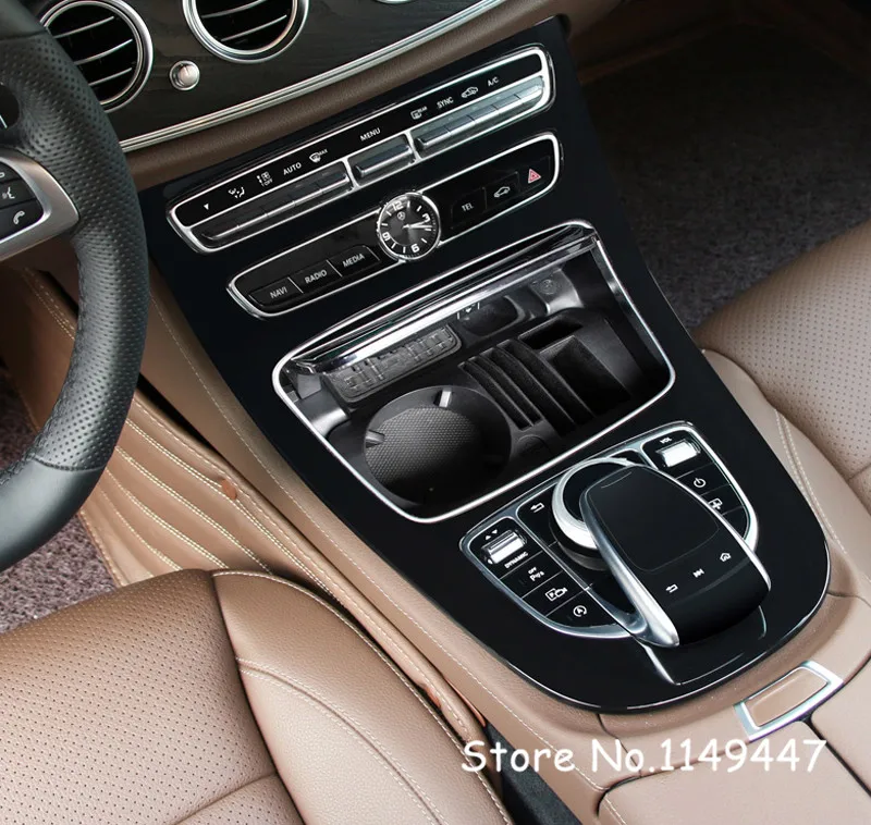 Для Mercedes Benz E Class 16 17/C 14 17/GLC 15 17/V 17 1 шт. держатель для стакана воды коробка