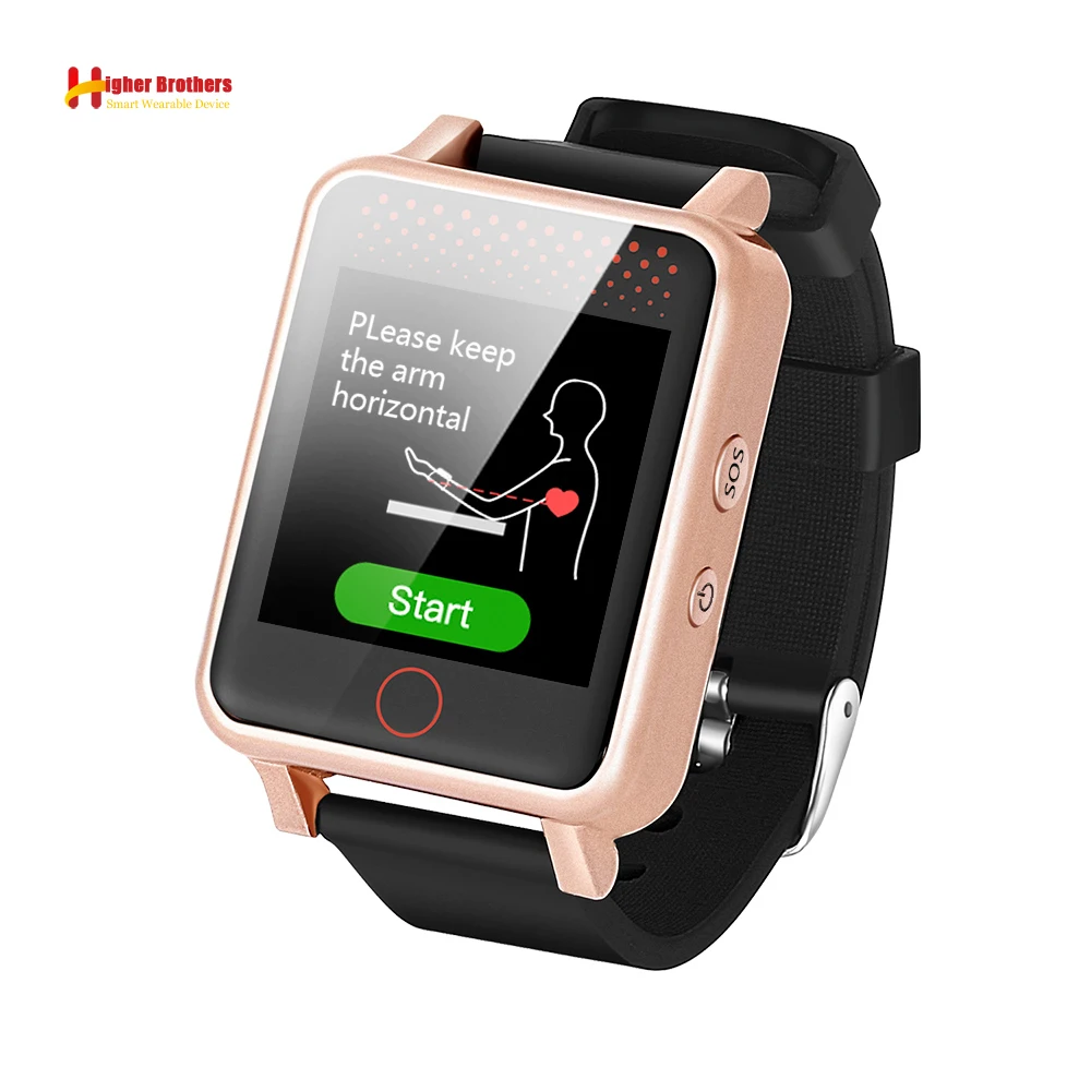 2018 Android IOS IP67 1 54 Сенсорный экран GPS WIFI lbs Heart Beat/крови Давление для детей elderlytracker