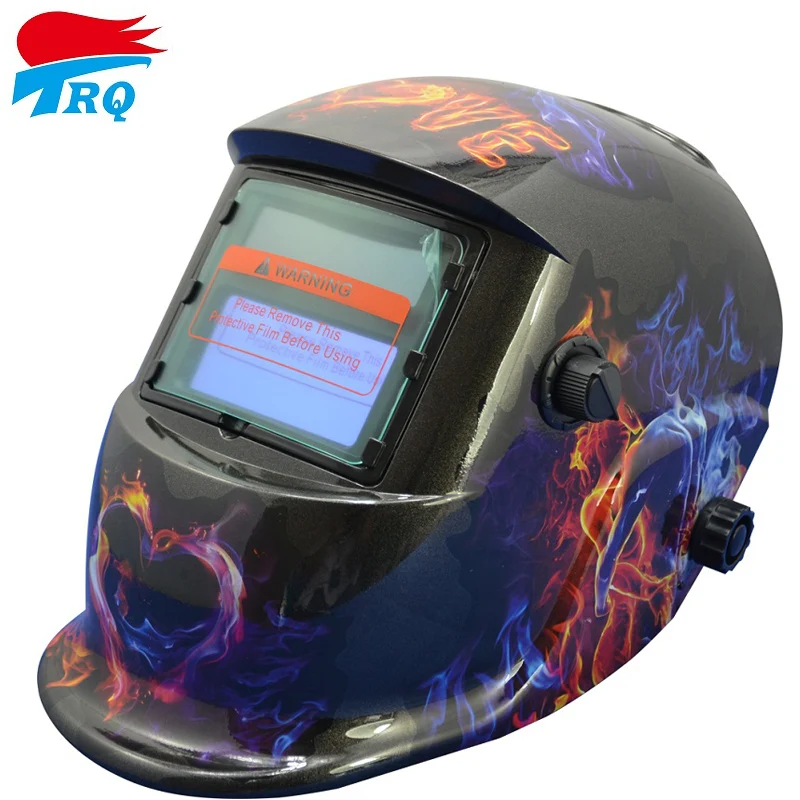 

Цветной шлем для влюбленных Авто затемняющий сварочный шлем сварочное оборудование TIG MIG MMA электрическая сварочная маска сварочная крышка ...