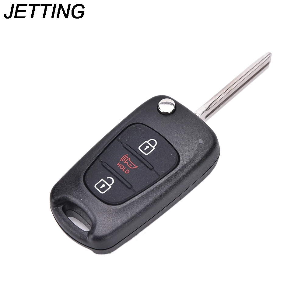 JETTING оптовая продажа 3 кнопки дистанционного складывания флип чехол для ключей Fob