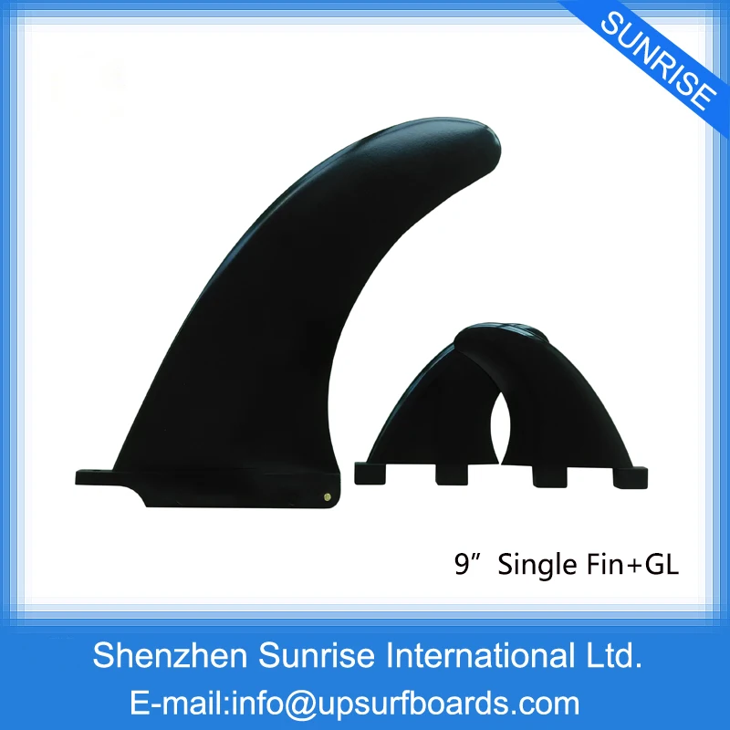 Доска для серфинга SUP с одним плавником лонгборд центральным длина 9 дюймов + GL
