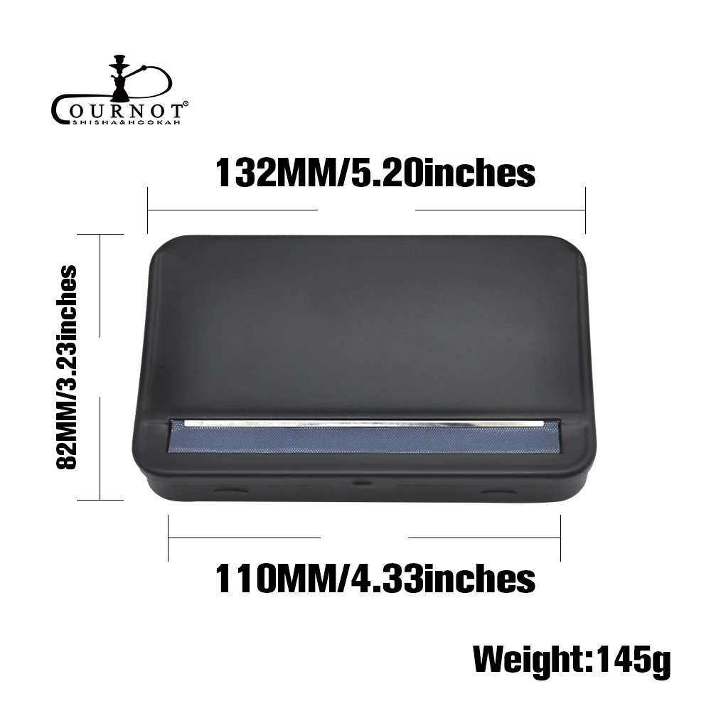 HORNET высокое качество 110 мм черный металлический станок для прокатки чехол машина