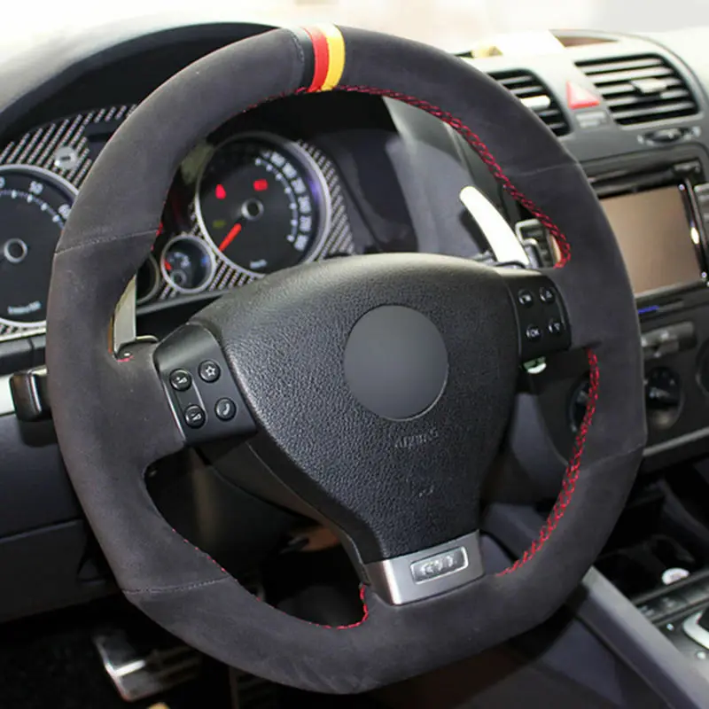 Чехол на руль для Volkswagen Golf 5 Mk5 R32|Чехлы руль| |