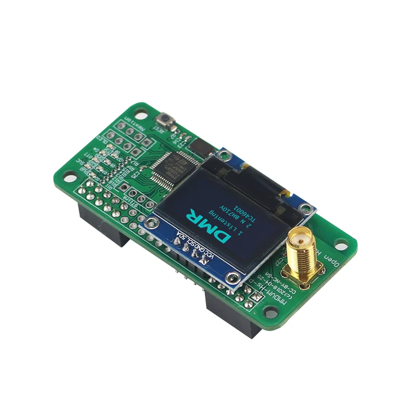 MMDVM цифровой голосовой модем Raspberry Pi Zero Hotspot Плата расширения RTQ P25 DMR D-STAR C4FM YSF для Raspberry Pi Zero W+ чехол