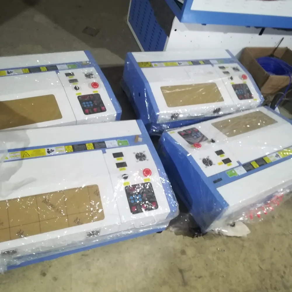 40 Вт CO2 K40 лазерный гравировальный станок с квадратным внутренним Рельсом гравер