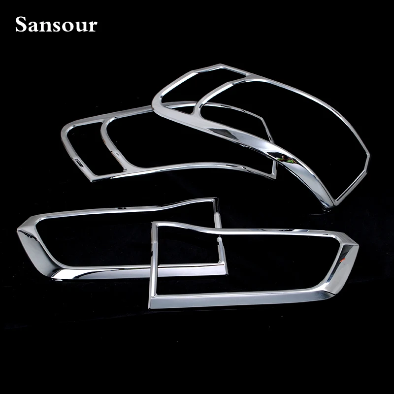 

Sansour Lamp Hoods for Jeep Grand Cherokee 2014 Up Car Rear Tail Light Lamp Decoration Cover for Jeep Grand Cherokee Accessories