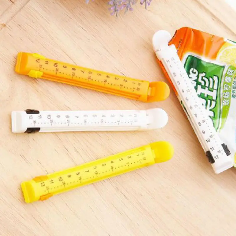 5 шт./лот портативные новые кухонные зажимы для упаковки закусок пластиковый