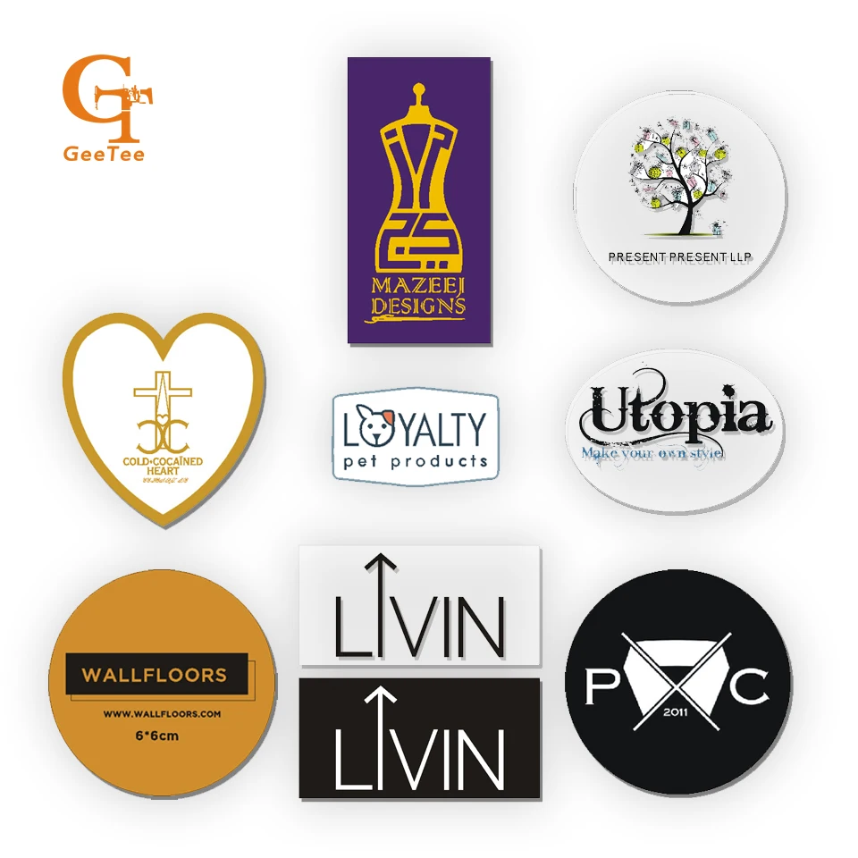 Персонализированный принтер наклейки для косметических этикеток прозрачные