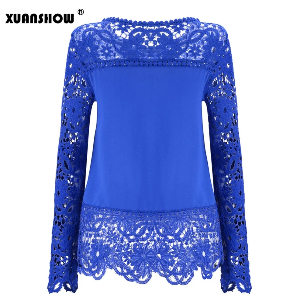 Женская шифоновая блузка с полупрозрачными рукавами весна лето 2018|blouse fashion|fashion