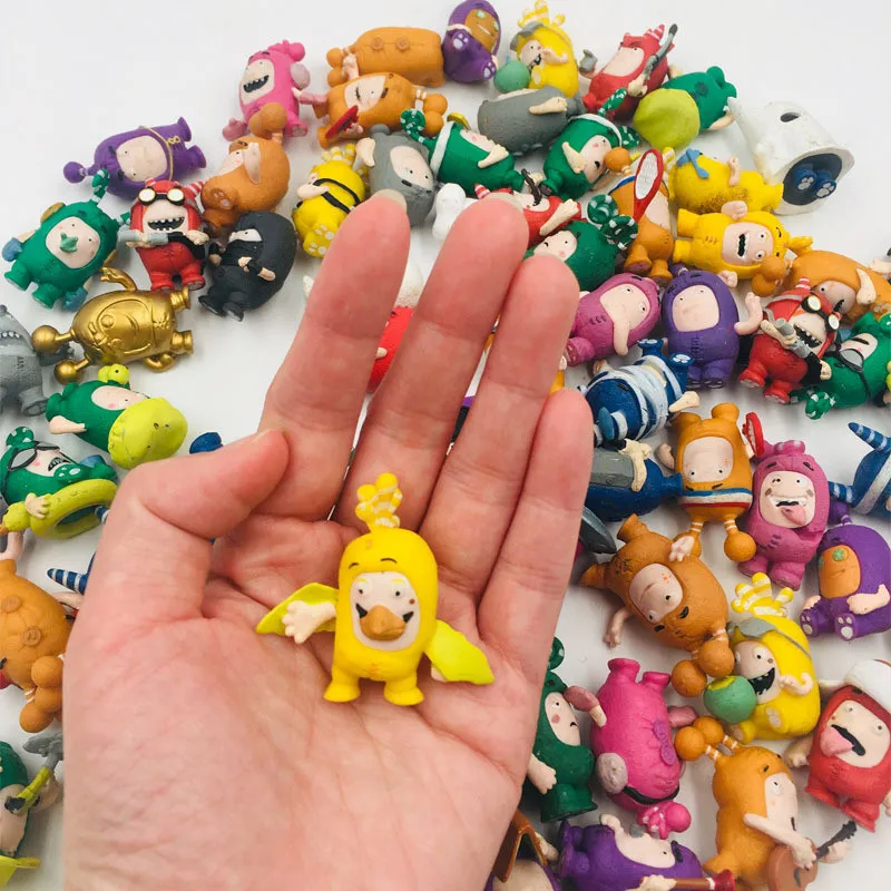 Новое поступление мультяшная дизайнерская кукла Oddbods игрушка от 2 см до 4