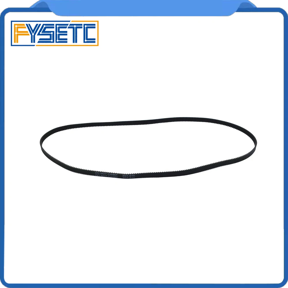 

2pcs GT2 Timing Belt 2GT-610-6.5 length 610mm Width 6.5mm Teeth 305 For 3D Printer Closed-Loop Rubber Belt For Slider