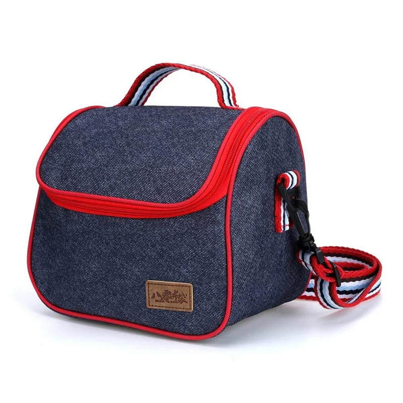 

Cooler Insulated Lunch Bag Tote Thermal Food Lunch Box with Detachable Shoulder Strap for Men Women Kids Bolsa Termica Lonchera