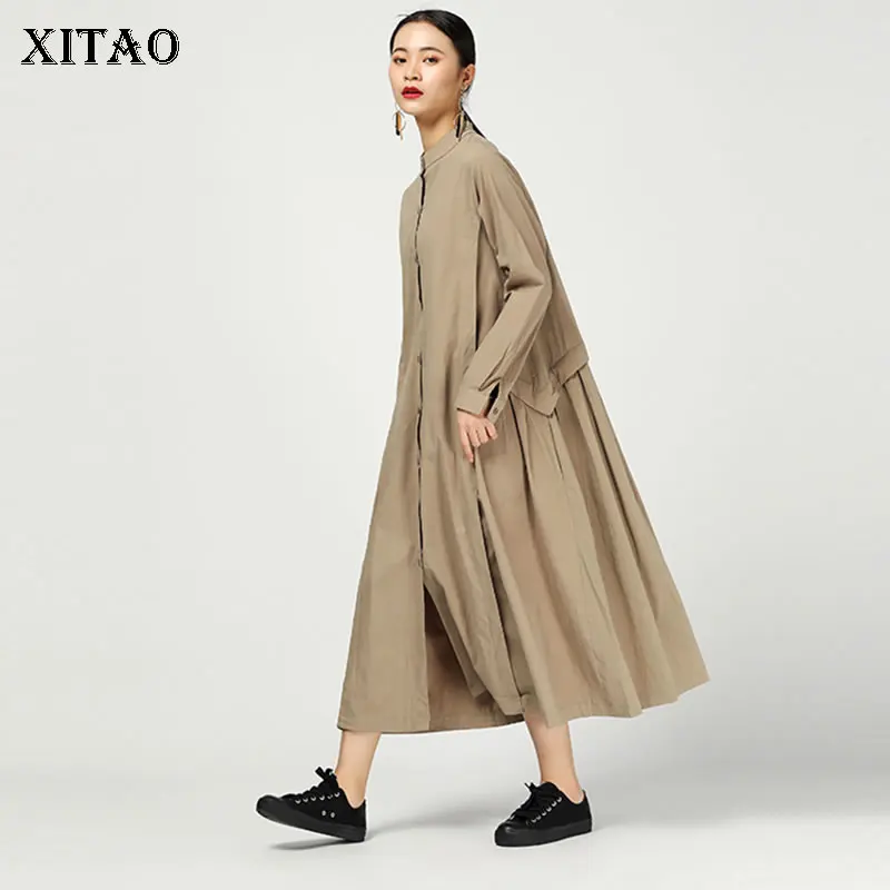 [XITAO] женские модные платья из двух частей новое весенне-летнее платье с длинным