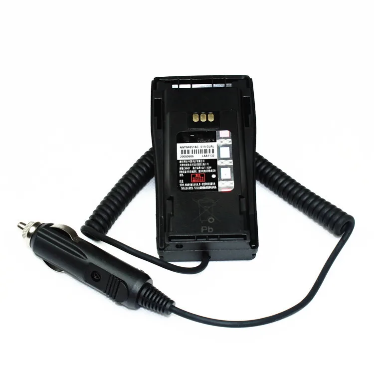 Автомобиль Зарядное устройство Батарея фильтру адаптер DC 12 В для Motorola EP450 GP3688