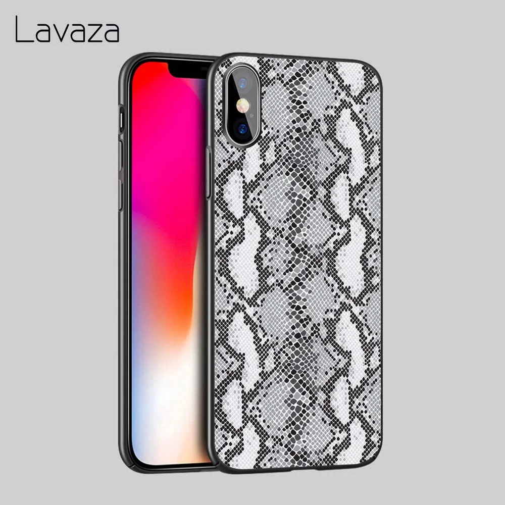 Lavaza Snake skin Soft Silicone Case Cover for Apple iPhone 5 5s 6 6S 7 8 Plus 5S SE X XS MAX XR Cases |