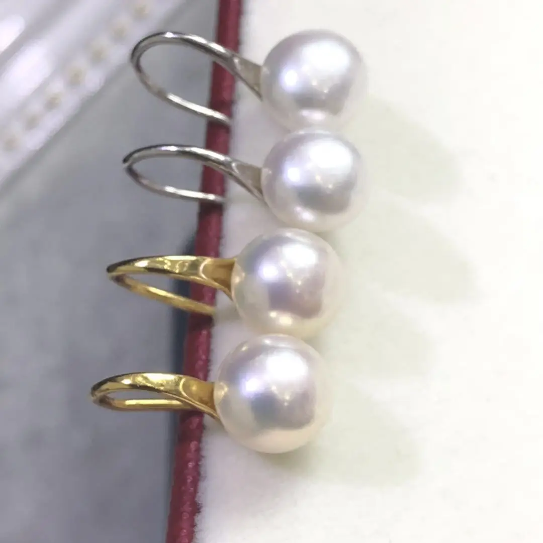 

Fashion Simple Design High Heel Style Pearl Stud Earrings Pearl Earrings Jewelry 8-9mm Pearl 3Pairs/Lot