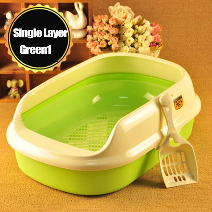 Pet Training Toilet Cat Litter Box Sand Scoop Health Bag Supplies Cats Toilets Small Tuvalet Pee House Plastic Shovel 80A2298 |