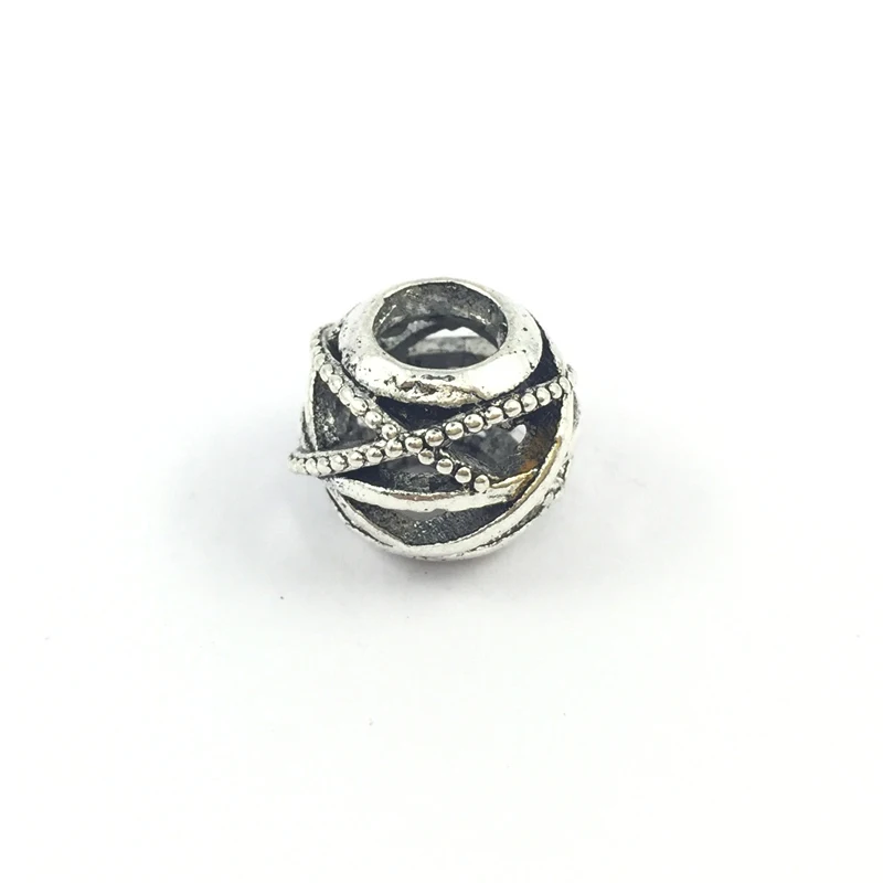 3 шт./лот Galaxy ажурные бусины с отверстиями посеребренные очаровательные