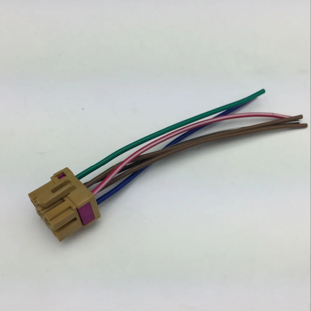 Для VW Passat Audi A4 6 Pin воздуходувка вентилятор вилка подключения соединитель Pigtail 1J0 937