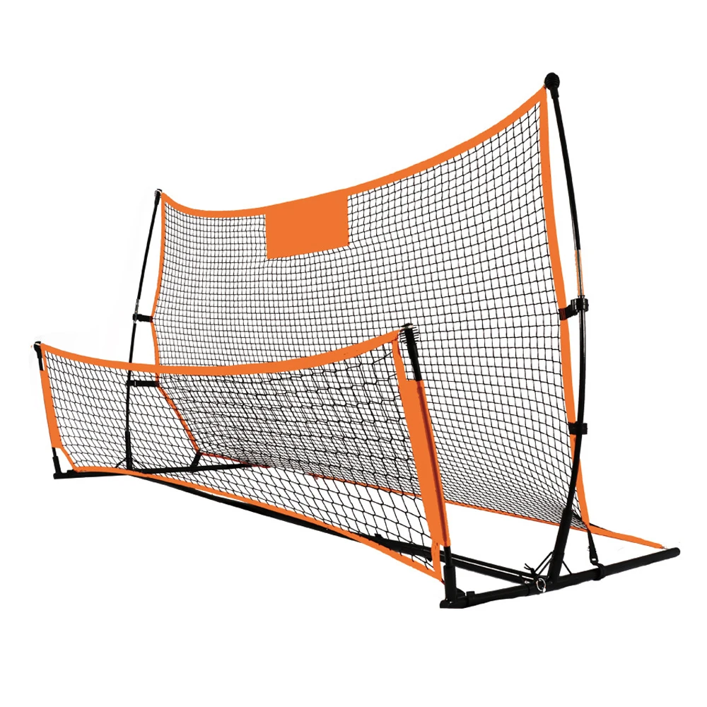 Портативный футбол Rebounder сетка демонтировать Спорт на открытом воздухе Футбол Обучение Набор помощи футбол останавливающая сетка траннинг оборудование