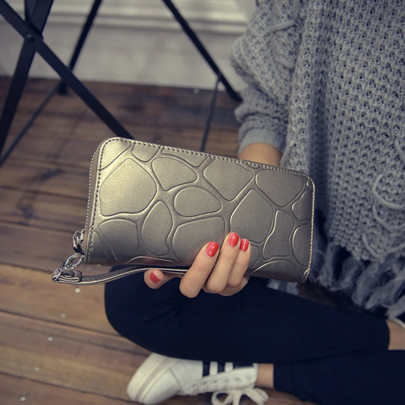 Для женщин кошелек 2021 Новый длинные женские кошельки на молнии Женская сумка