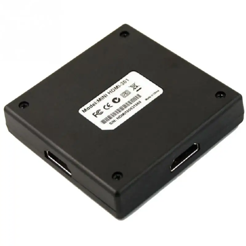 3 портовый HDMI многоэкранный автоматический переключатель концентратор 1080P