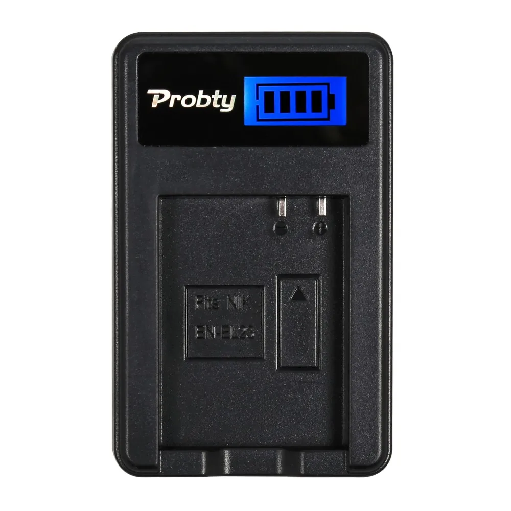 Зарядное устройство для камеры PROBTY EN-EL23 EN EL23 EN EL23 lcd USB для NIKON CoolPix p600 S810C P900 P610 p990s