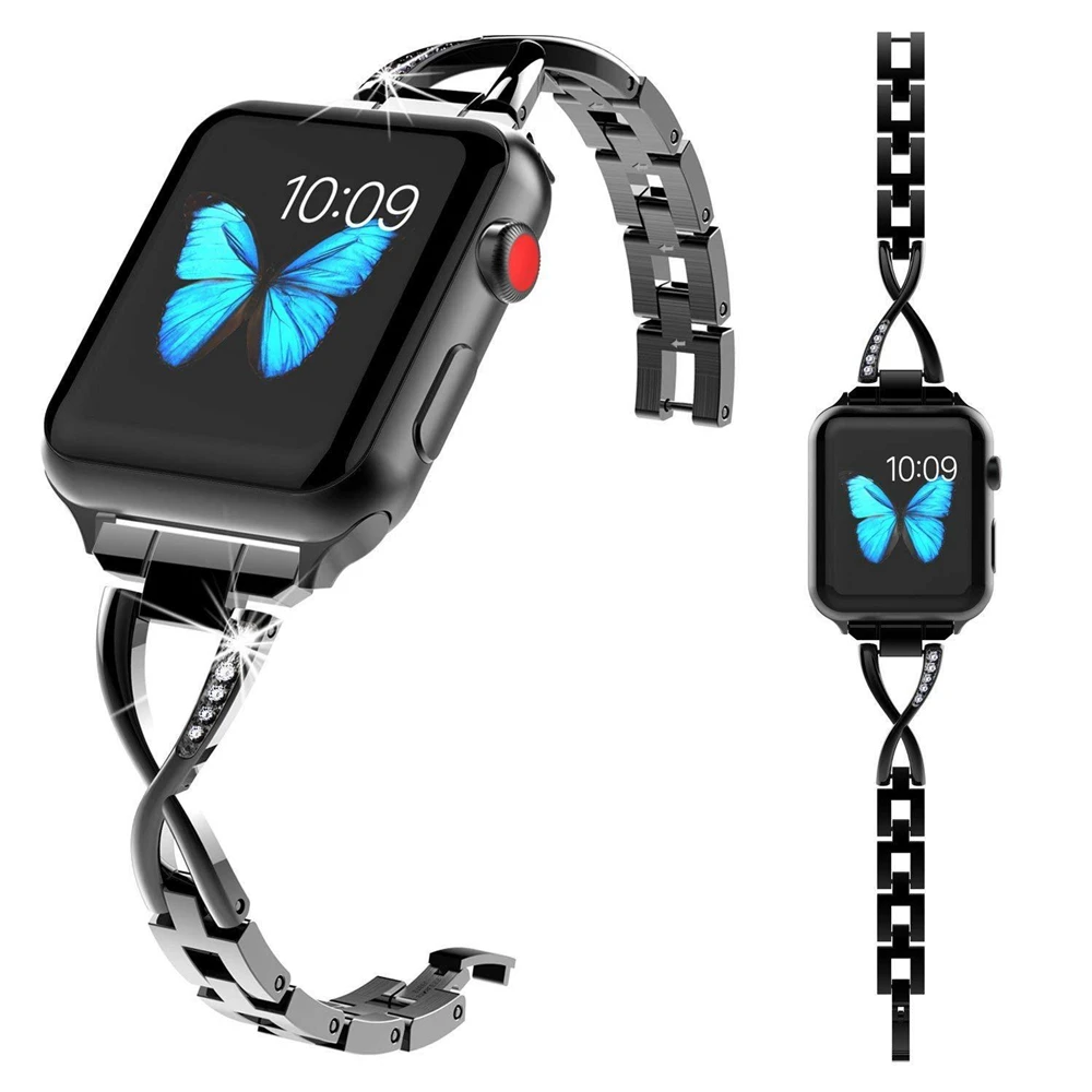 Для iwatch series 4 3 2 1 браслет Модный ремешок для Apple Watch Band 38 мм/42 мм/40 мм 44 из