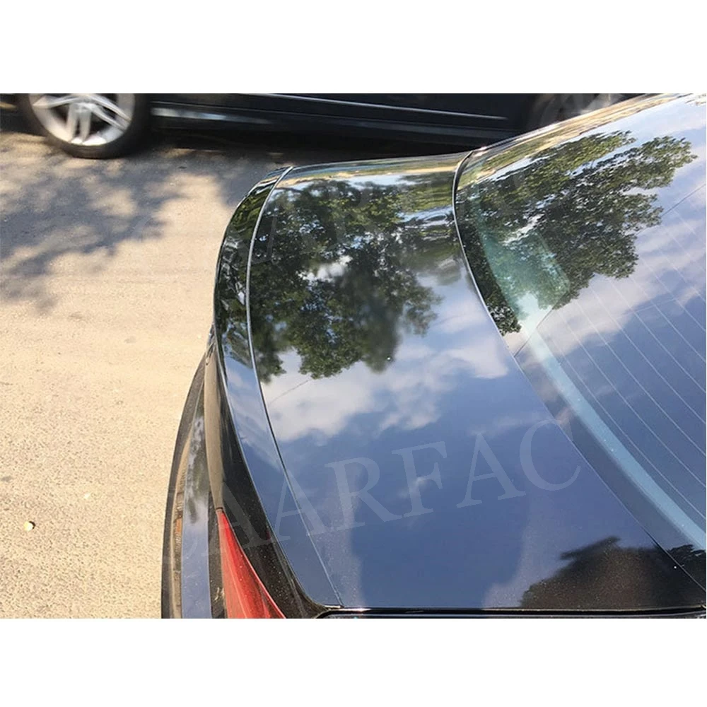 Задний спойлер из АБС пластика для Volkswagen VW Passat B7 2011 2018 отделка багажника наклейка