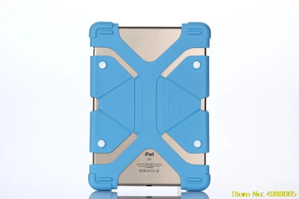 Синий Для ARCHOS доступ 101 3g 10," дюймовый универсальный планшет PU кожаный чехол+ подарок универсальный чехол - Цвет: Синий