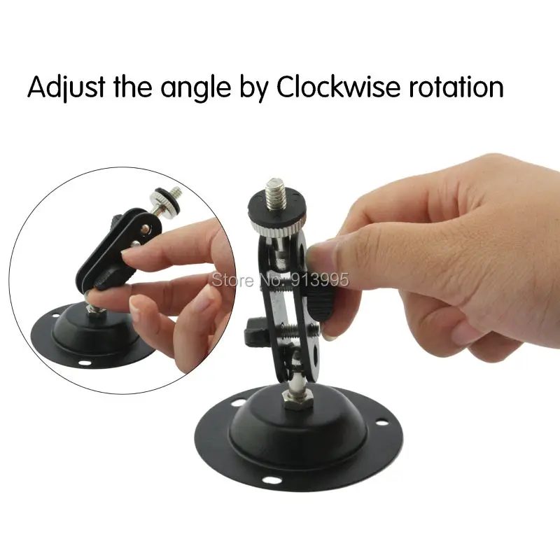 Алюминиевый настенный мини штатив для камер видеонаблюдения крепежный