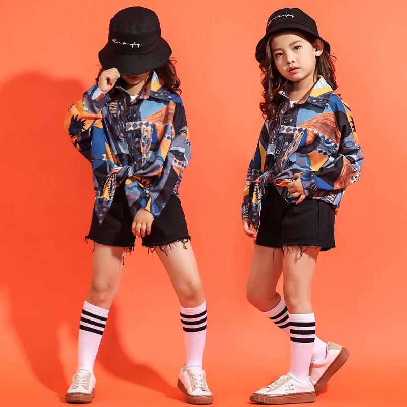 Модное детское нижнее белье для девочек уличных танцев в стиле хип хоп Детские