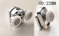 shower door wheel bathroom accessories glass hardware zinc alloy shower rollers