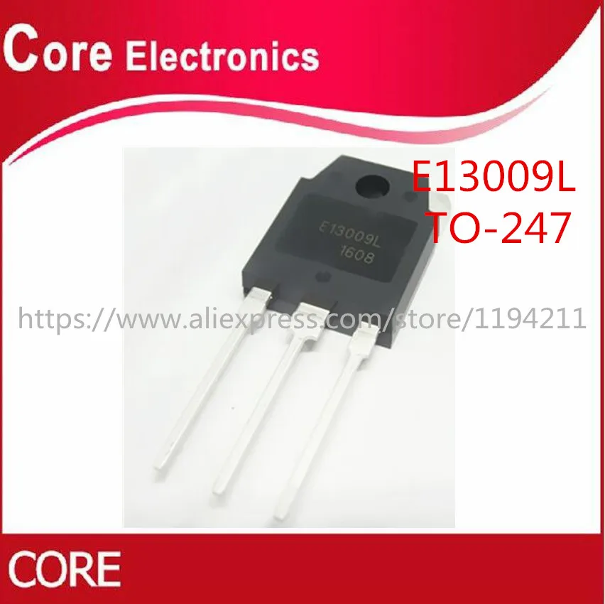 100 шт. E13009L TO3P MJE13009L TO 247 E13009 3P 13009L KSE13009L|Интегральные схемы| |