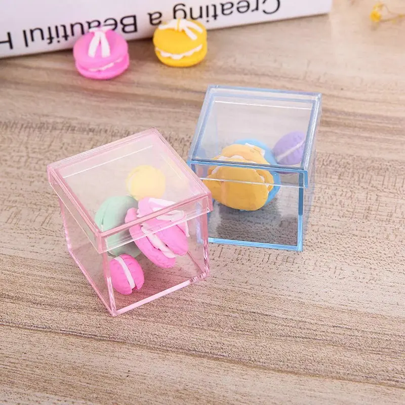 Пластиковая коробка LEGO креативные коробки конфет в клетку для свадебной
