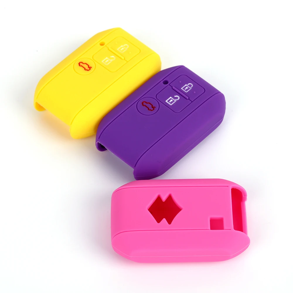 Купить 2 отправить один ключ оболочки Fob Автомобильный чехол 3 кнопки авто