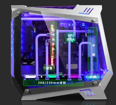 I7 8/16GB RAM 120GB/1T GX1080 21 5/23 6/27-дюймовый монитор Настольный игровой компьютер ПК |