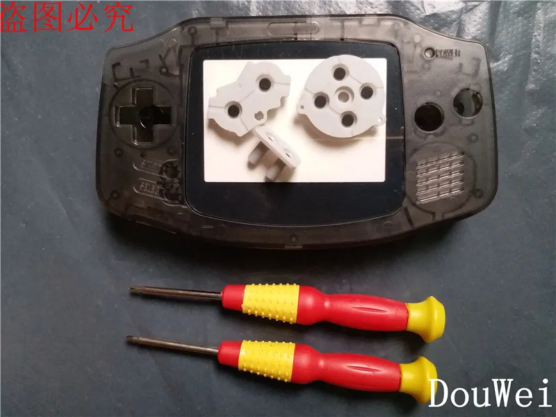 15 цветов выбрать для Gameboy Advance Пластик Корпус чехол Полный основа Для nintendo GBA