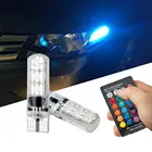 2 шт., Автомобильные светодиодные RGB-лампы для чтения, 6 SMD 5050