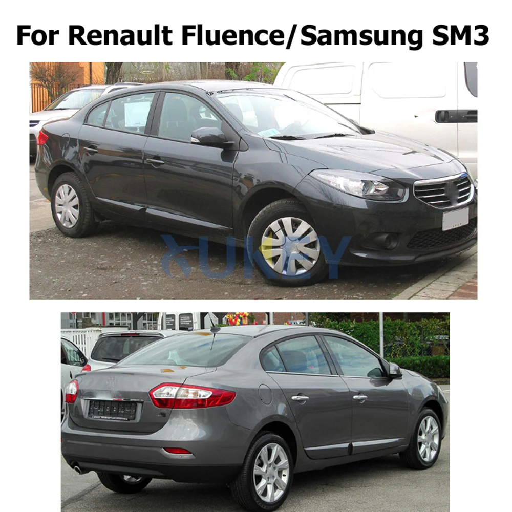 Брызговики для Renault Fluence Samsung SM3 2009 on брызговики от грязи щитки защита переднего и