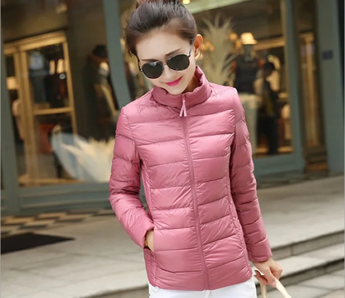 

winter designer women jacket white duck down white ultra thin duck down jacket women for girl snow parka jacket
