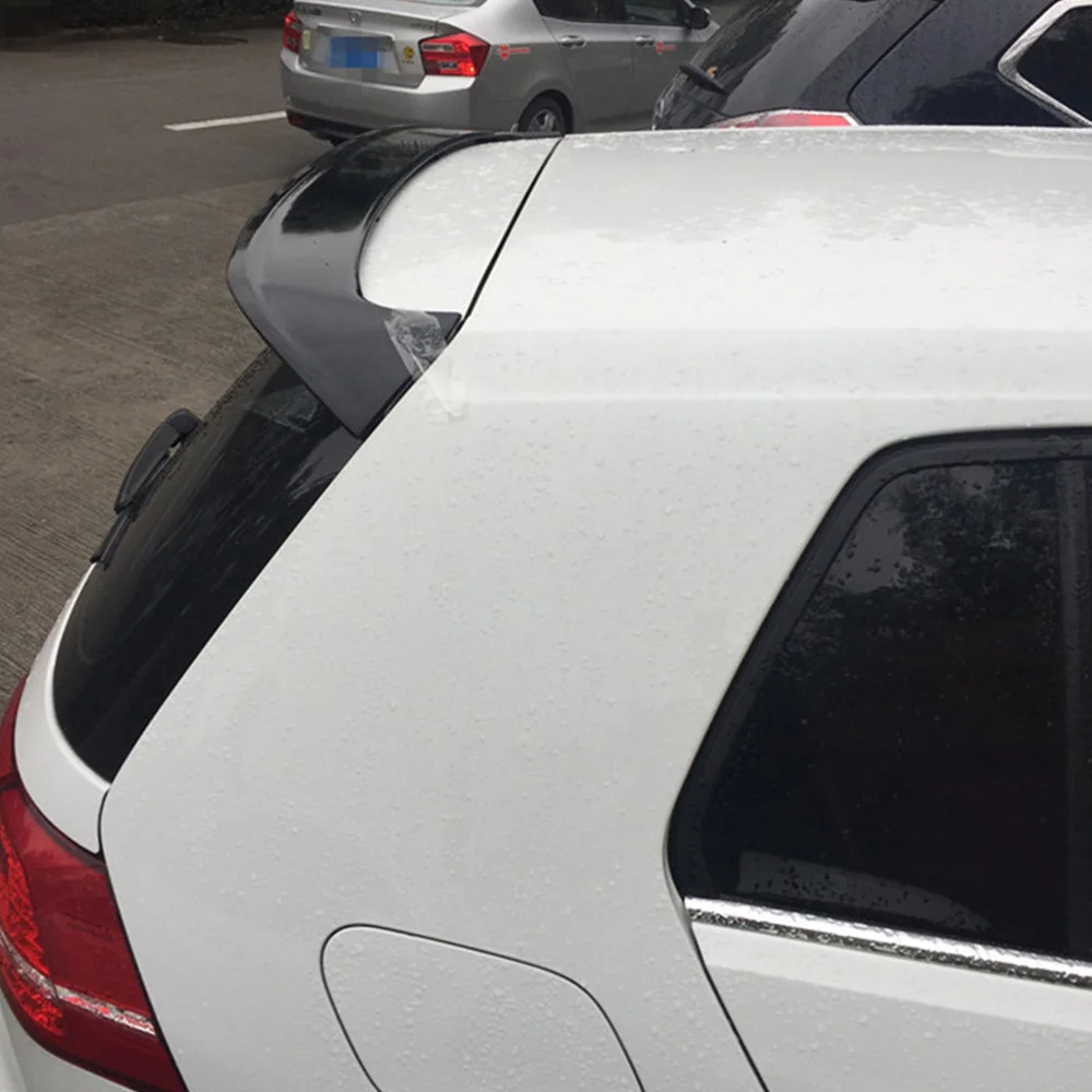 Для Volkswagen Golf 7 спойлер 2014 2015 2016 ABS пластик Неокрашенный задний Багажник крыло
