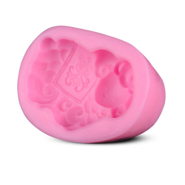 1 шт. овечья шоколадная конфета Jello 3D Силиконовая форма инструменты для торта Форма для выпечки кондитерского мыла D365