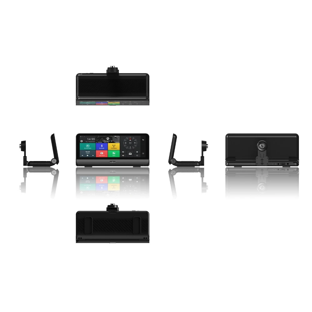 AOTOLOOK T901 8 дюймов ips Android автомобильный gps DVR Full HD 1080 P видео с навигацией wifi Bluetooth ADAS