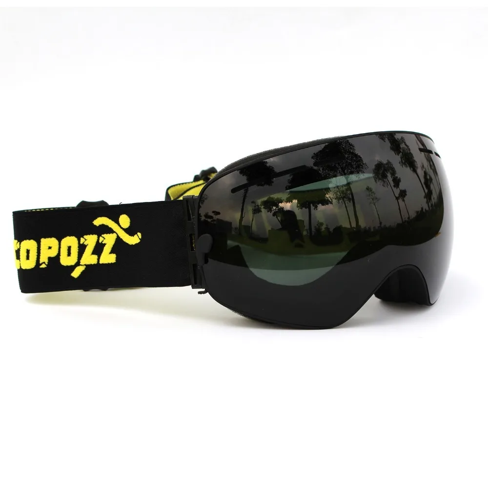COPOZZ фирменные лыжные очки с 2 двойными линзами UV400 незапотевающие сферические