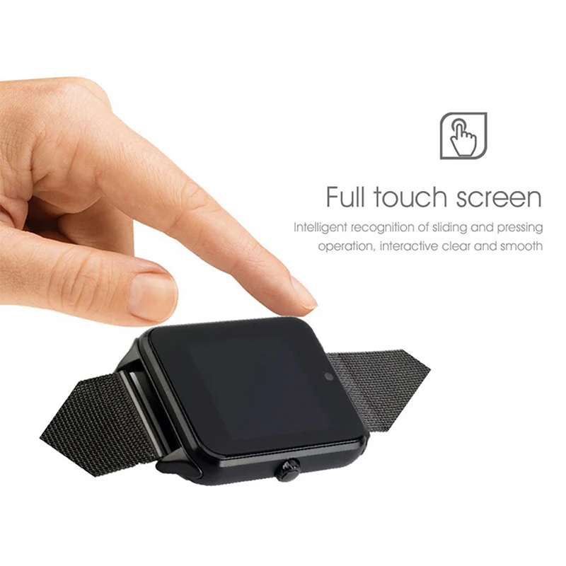 GT08 плюс металлические умные часы ремешок Z60 Bluetooth Smartwatch поддержка телефонных звонков Sim TF карта Android IOS часы наручные PK S8 Q9