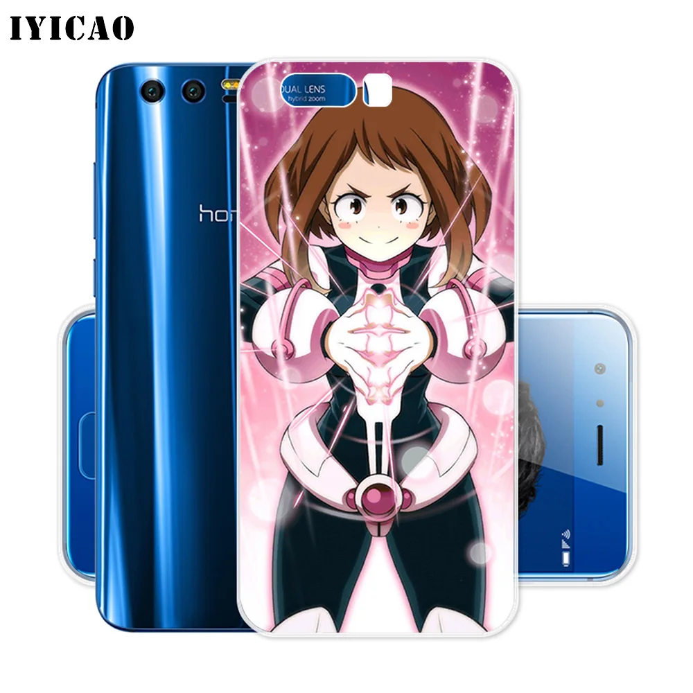 IYICAO My Hero academic мультяшный Мягкий силиконовый чехол для Huawei Y9 Y7 Y6 Prime 2018 Honor 8C 8X 8 9 10 Lite