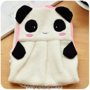 Детское мягкое плюшевое полотенце с мультяшными животными | Дом и сад