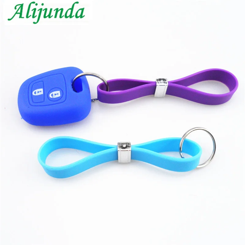 Автомобильный сплав силиконовый брелок автомобильные Стайлинг Аксессуары для